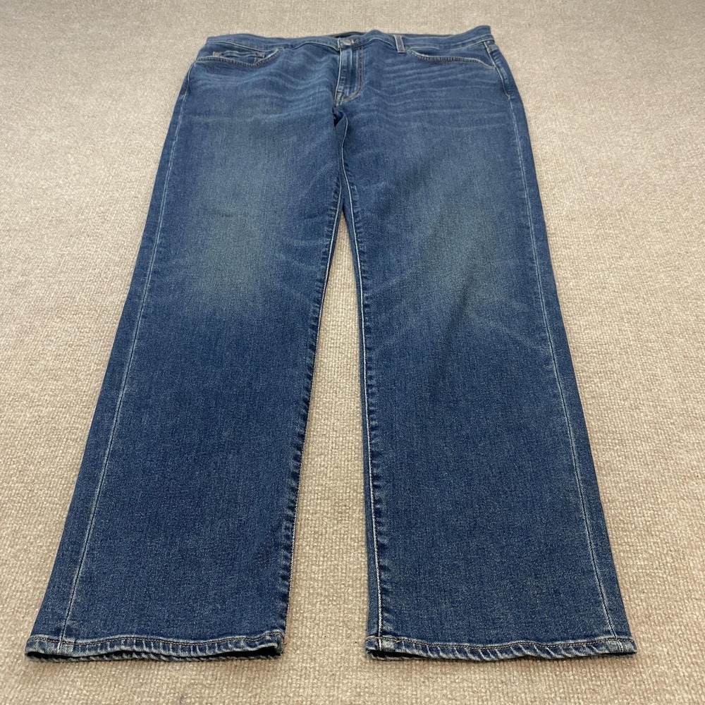 Joes Jeans Brixton Jeans Mens 40x32 Blue Medium Wash Slim Straight Stretch Denim